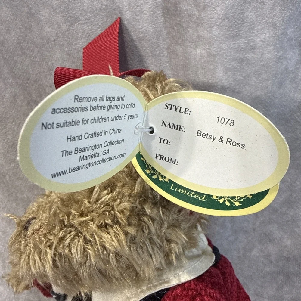 Bearington Collection American Patriotic Betsy and Ross #1078 W/ Tags Retired